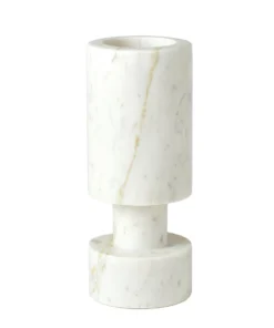 Global Views Luc Vase White Marble New Arrivals