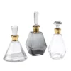 Global Views Prism Glass Decanters Set Of Three