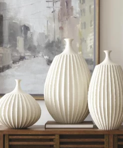 Global Views Sawtooth Vase Large