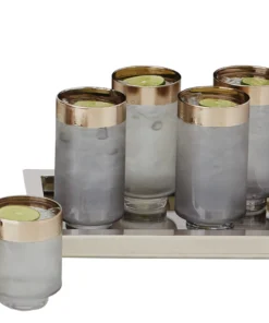 Global Views Twilight Drinking Glass Set Of 8