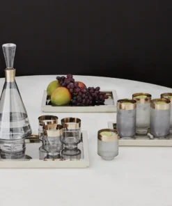 Global Views Twilight Drinking Glass Set Of 8