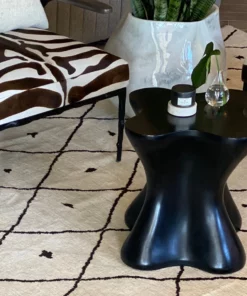 Made Goods New Arrivals Howe Stool Black Concrete