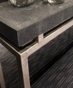 Made Goods Benjamin Narrow Console Table Silver New Arrivals