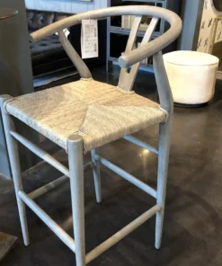 Four Hands Muestra Bar Stool Weathered Gray New Arrivals