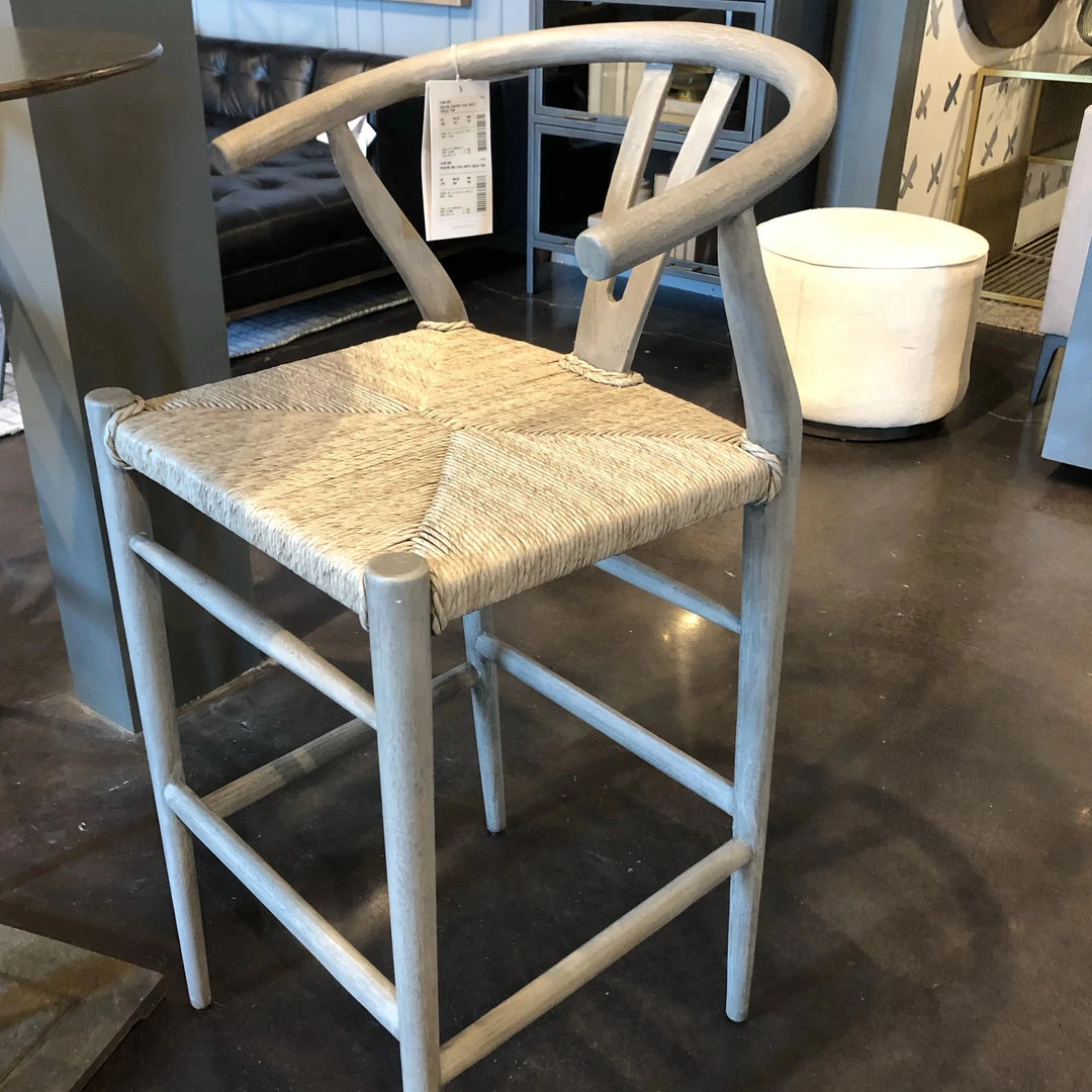 Four Hands Muestra Bar Stool Weathered Gray New Arrivals 4 Four Hands Muestra Bar Stool Weathered Gray New Arrivals