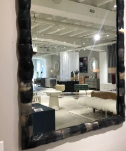 Made Goods Pierson Small Mirror Mixed Horn New Arrivals