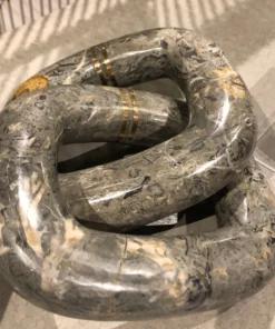 Made Goods Kelton Sculpture Gray Stone