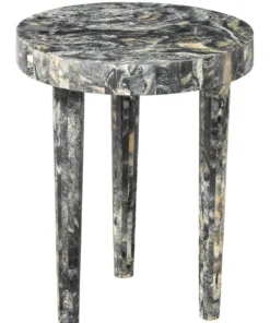 Jamie Young New Arrivals Artemis Side Table Black