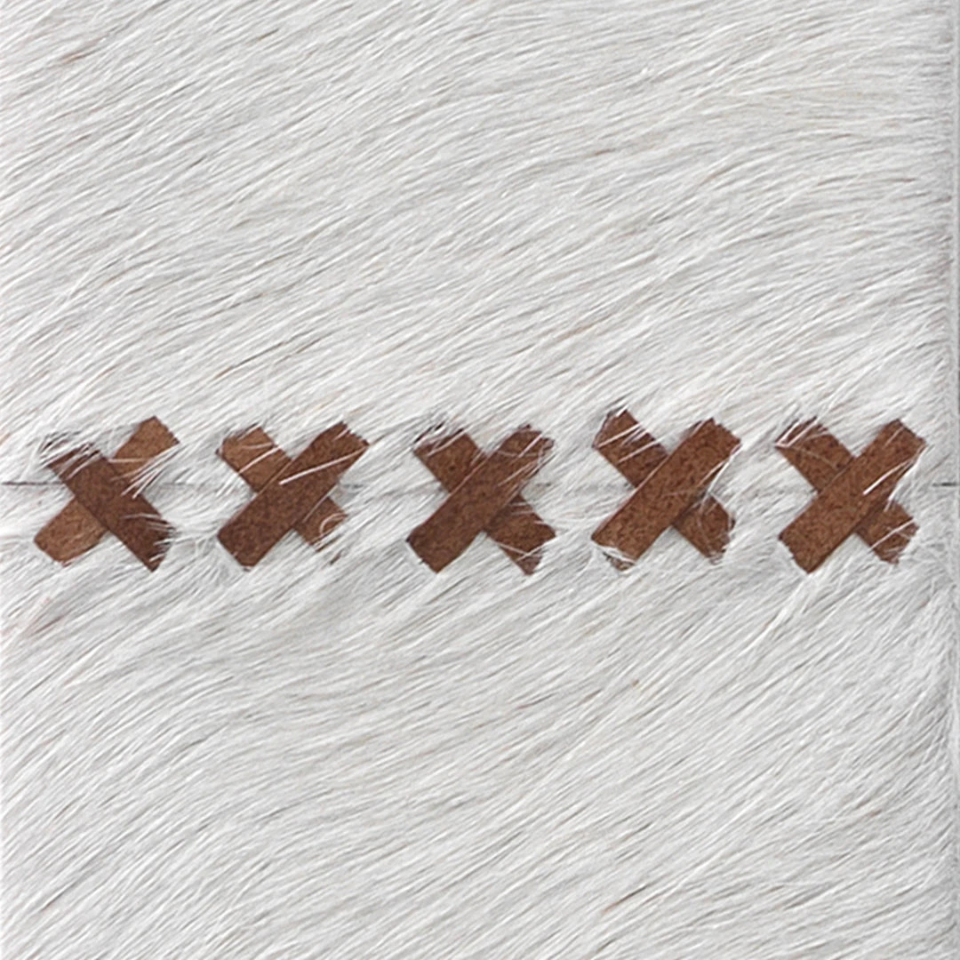 Jamie Young New Arrivals Cross Stitch Rectangle Mirror White Hide 8 Jamie Young New Arrivals Cross Stitch Rectangle Mirror White Hide