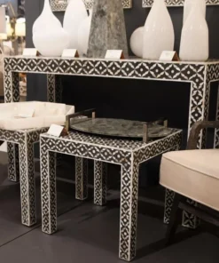 Jamie Young New Arrivals Evelyn Inlay Side Table