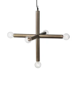 Jamie Young Moda Large Pendant Gunmetal New Arrivals