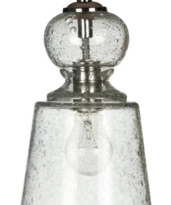 Jamie Young New Arrivals Long Lafitte Pendant Clear Glass