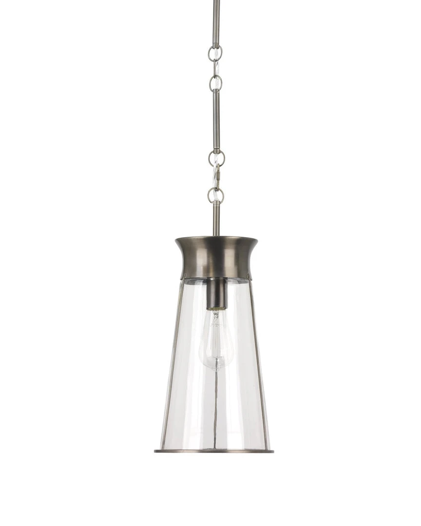 Jamie Young Nara Pendant Clear And Gunmetal New Arrivals 3 Jamie Young Nara Pendant Clear And Gunmetal New Arrivals