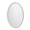 Jamie Young Ovation Oval Mirror White