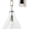 Jamie Young New Arrivals Teardrop Hanging Sconce Nickel