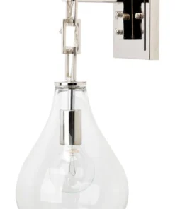 Jamie Young New Arrivals Teardrop Hanging Sconce Nickel