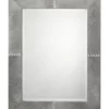 Jamie Young Cross Stitch Rectangle Mirror Gray Hide New Arrivals 1 Jamie Young Cross Stitch Rectangle Mirror Gray Hide New Arrivals