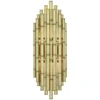 Jonathan Adler Meurice Two Light Wall Sconce Modern Brass