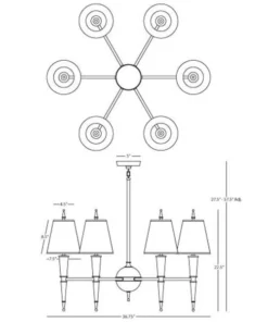 Jonathan Adler Versailles Chandelier White 7 Jonathan Adler Versailles Chandelier White