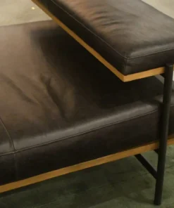 Four Hands New Arrivals Kennon Chaise Sonoma Black