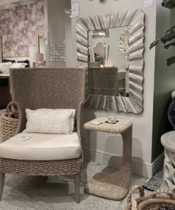 Made Goods New Arrivals Lara Rectangle Mirror Antique Silver