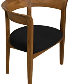 Noir New Arrivals Webster Chair Set Teak 15 Noir New Arrivals Webster Chair Set Teak