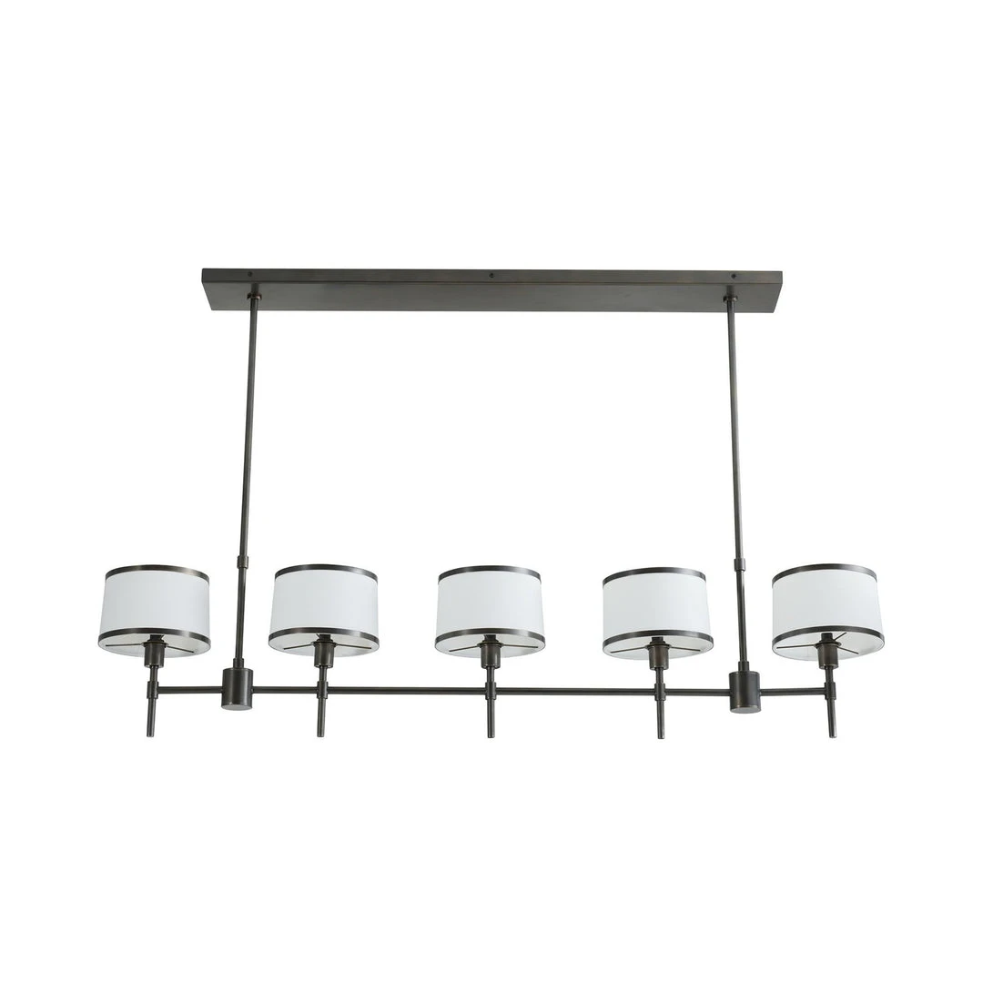 Arteriors Home Luciano Linear Chandelier Bronze 3 Arteriors Home Luciano Linear Chandelier Bronze