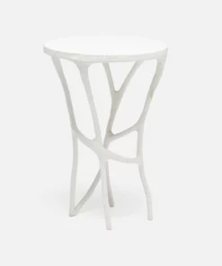 Made Goods Aldrich Accent Table Flat White New Arrivals