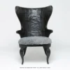 Made Goods New Arrivals Alfred Upholstered Lounge Chair Black