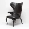 Made Goods Alfred Lounge Chair Black