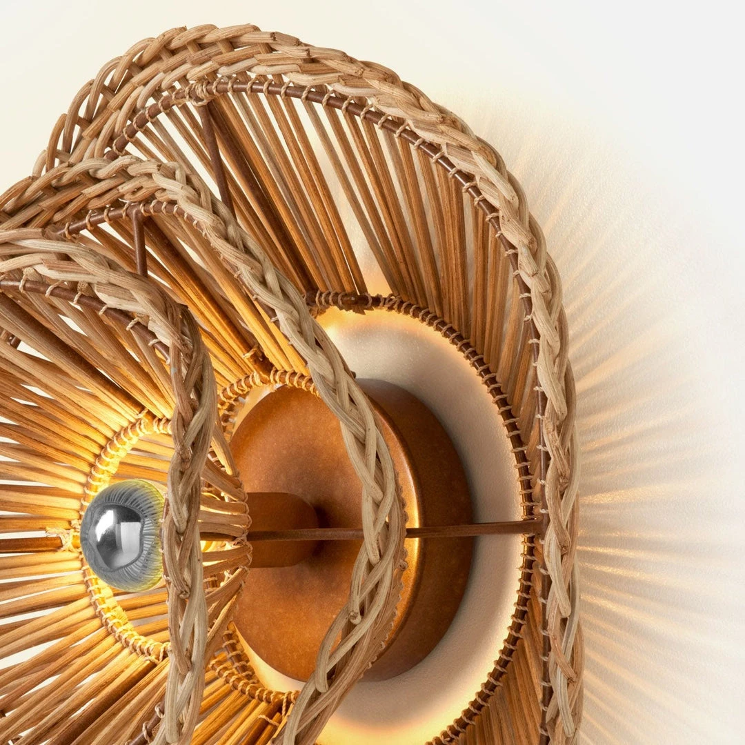 Made Goods New Arrivals Alondra Sconce Natural Rattan 7 Made Goods New Arrivals Alondra Sconce Natural Rattan