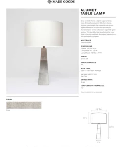 Made Goods Alumet Table Lamp
