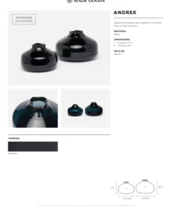 Made Goods New Arrivals Andrek Vessels Set Of 2