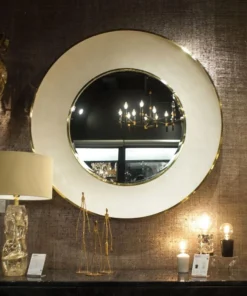 Made Goods Armond Mirror Snow And Brass 16 Made Goods Armond Mirror Snow And Brass