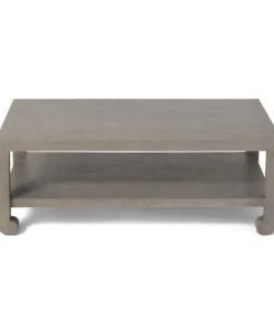 Made Goods New Arrivals Askel Coffee Table Seal Faux Raffia