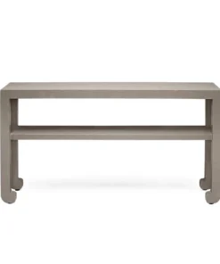 Made Goods New Arrivals Askel 60" Console Seal Faux Raffia 8 Made Goods New Arrivals Askel 60