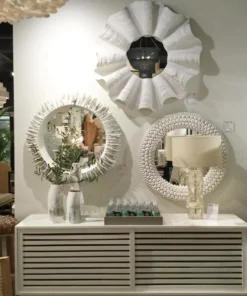 Made Goods New Arrivals Ava Mirror White Shell Resin Small 9 Made Goods New Arrivals Ava Mirror White Shell Resin Small