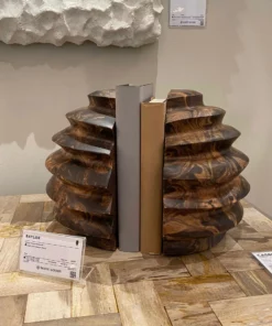 Made Goods Baylor Bookends Light Stain Mango Wood New Arrivals