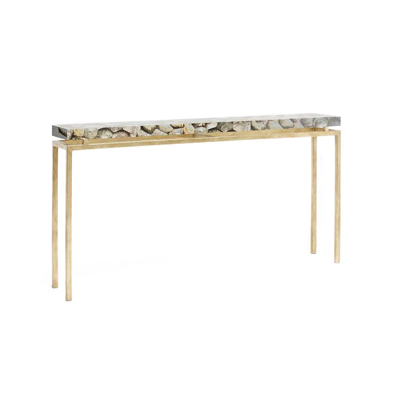 Made Goods New Arrivals Benjamin Narrow Console Table Gold 7 Made Goods New Arrivals Benjamin Narrow Console Table Gold