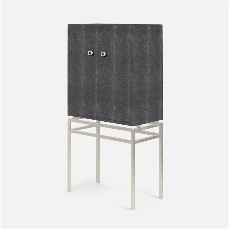 Made Goods Benjamin Standing Cabinet Cool Gray And Silver 3 Made Goods Benjamin Standing Cabinet Cool Gray And Silver