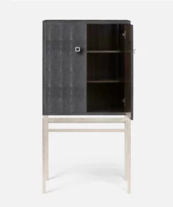 Made Goods Benjamin Standing Cabinet Cool Gray And Silver 8 Made Goods Benjamin Standing Cabinet Cool Gray And Silver