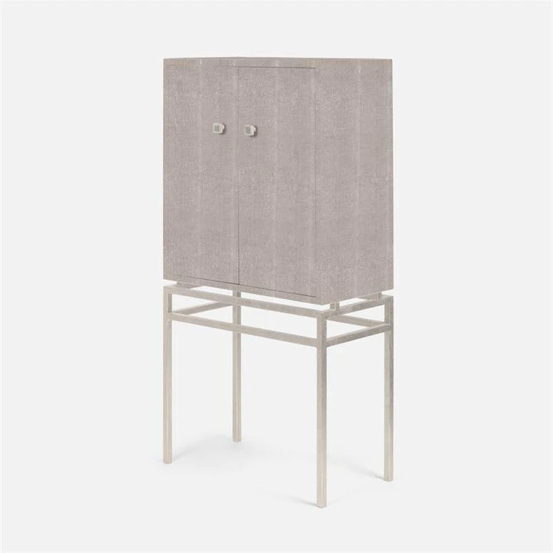 Made Goods New Arrivals Benjamin Standing Cabinet Sand And Silver 3 Made Goods New Arrivals Benjamin Standing Cabinet Sand And Silver