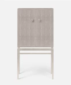 Made Goods New Arrivals Benjamin Standing Cabinet Sand And Silver