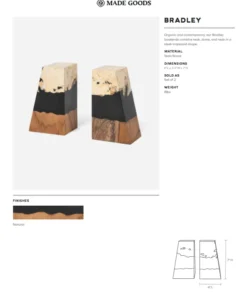Made Goods Bradley Bookends New Arrivals