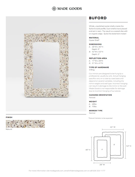 Made Goods New Arrivals Buford Mirror Small 5 Made Goods New Arrivals Buford Mirror Small