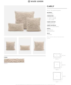 Made Goods Carly Pillow Square