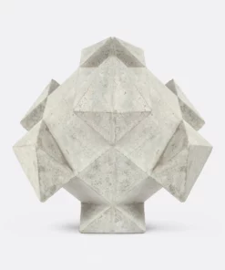 Made Goods Cedric Sculpture Light Gray