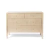 Made Goods Conrad 48" Dresser Champagne Faux Raffia New Arrivals