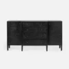 Made Goods Conrad Deep Drawer Buffet Black Faux Raffia New Arrivals
