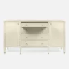 Made Goods New Arrivals Conrad Deep Drawer Buffet Off White Raffia